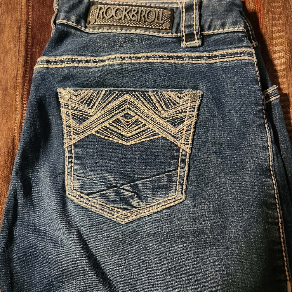 Ladies rock and roll jeans